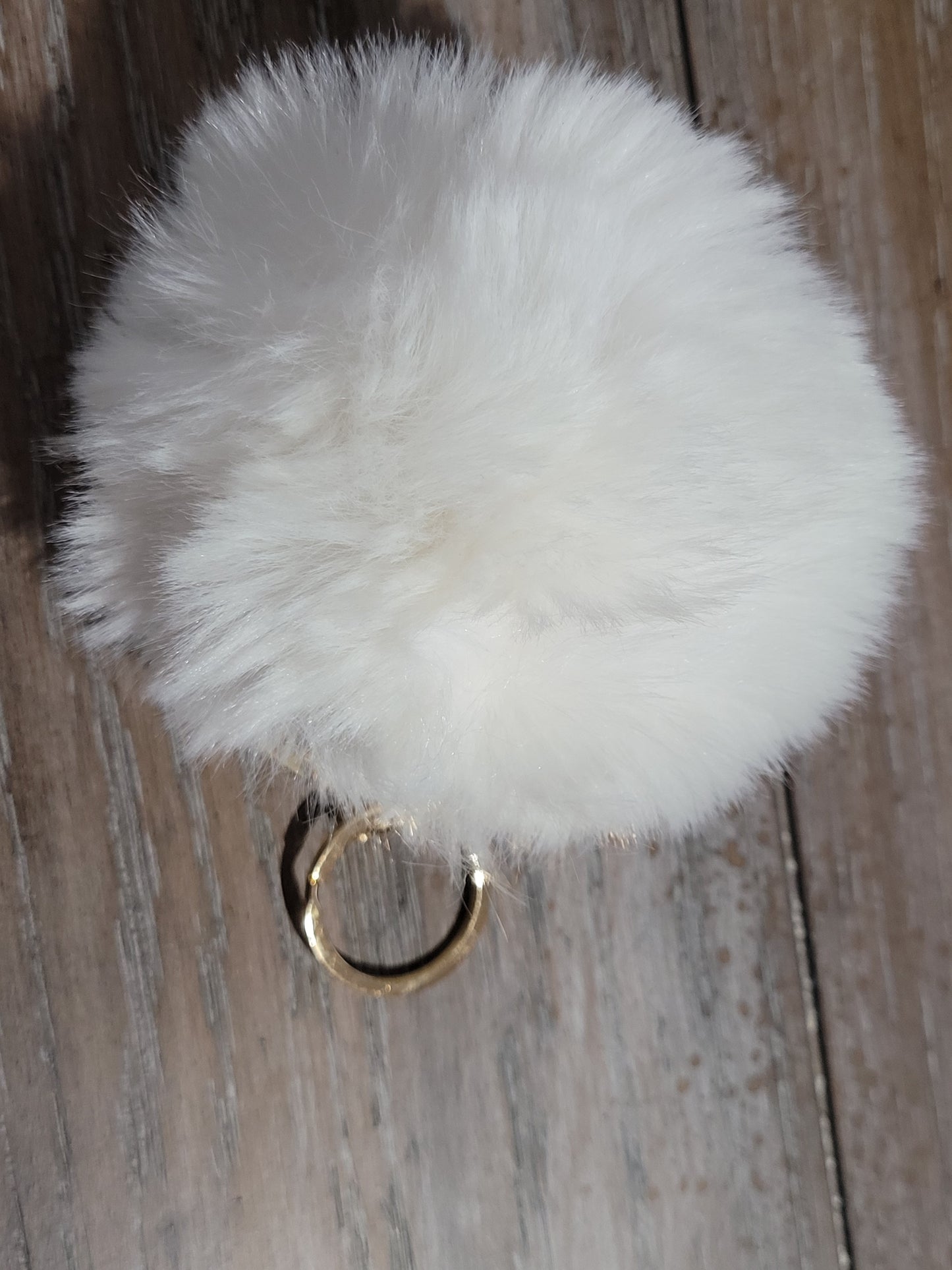 Fuzzy Keychain
