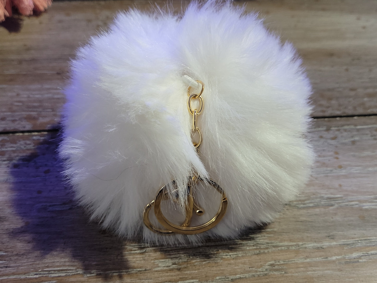 Fuzzy Keychain